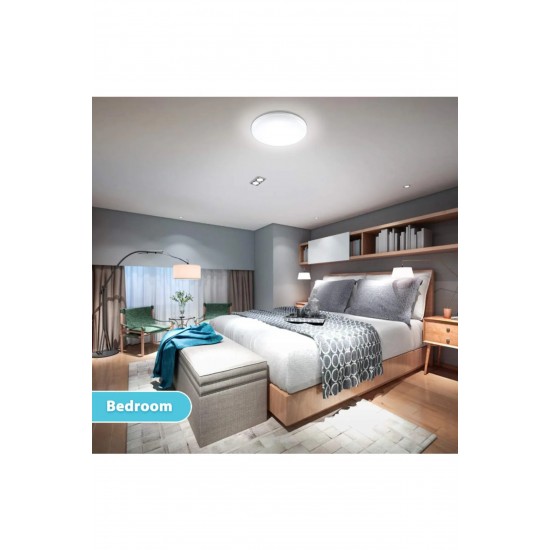 ECONA 36w Beyaz Işık 6500k Sıva Üstü Led Armatür Ecn-1372