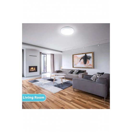 ECONA 36w Beyaz Işık 6500k Sıva Üstü Led Armatür Ecn-1372