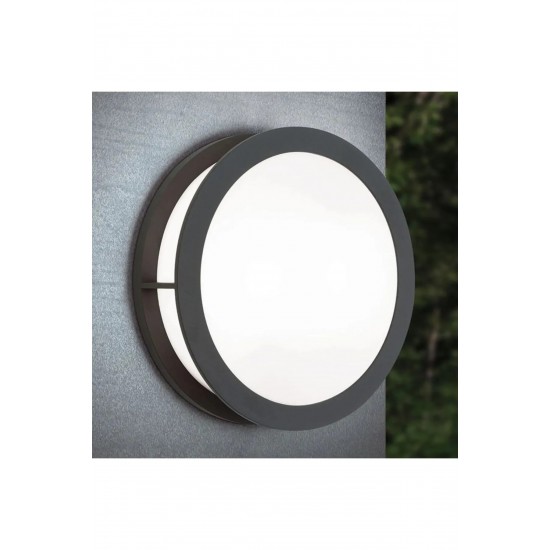 ECONA 24 Watt Beyaz Işık Ledli Modern Tavan Armatürü, Balkon, Teras Armatürü, Banyo Duvar Tavan Armatürü ECN-1950B