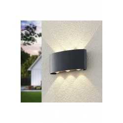 ECONA Uranüs Gün Işığı Ledli 6w Dekoratif Işık Süzmeli İç Ve Dış Mekan Modern Aplik ECN-21328