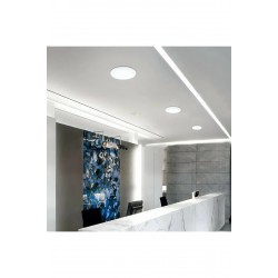 ECONA 36 Watt, Ilık Beyaz Işık 4000k, Delik Çapına Ayarlanabilir Modern Tavan Armatürü 4000k