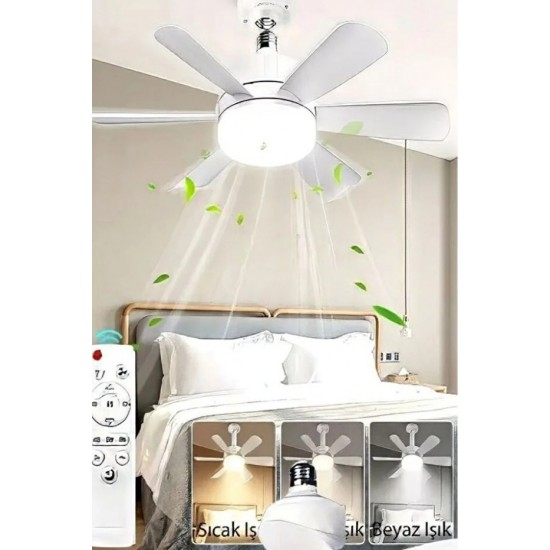 Helios Angel Fan Led 36w Kumandalı Işıklı Vantilatör Hs-9300 42cm