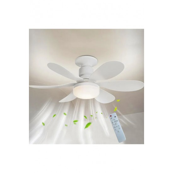 Helios Daisy Fan Led 50w Kumandalı Işıklı Vantilatör hs-9302