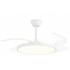 Helios Castor 95w Gizli Kanat Aydınlatmalı Uzaktan Kumandalı 3 Renk Fonksiyonlu Dekoratif Tavan Vantilatörü Hs-9310 Beyaz