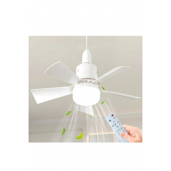 Cata Karayel Fan Led 82w Kumandalı Işıklı Vantilatör Ct-1155
