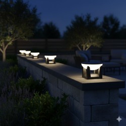 Helios Hs 5662 30w Solar Bahçe Armatürü 3 Fonksiyon 2700 Lümen