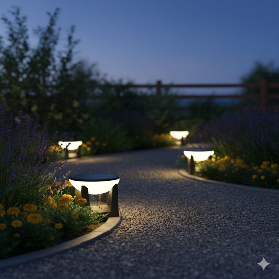 Helios Hs 5662 30w Solar Bahçe Armatürü 3 Fonksiyon 2700 Lümen