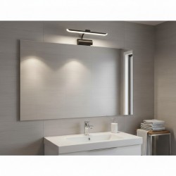 Helios 7w 4200k Ilık Beyaz Fülüt Aplik Armatür Saray Siyah Kasa Hs 2608