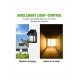 Helios 10w Güneş Enerjili Bahçe Led Ampul Hareket Sensörlü Bahçe Led Su Geçirmez 3 Mod'lu Solar Led