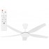 Helios Rigel 85w Ledli Uzaktan Kumandalı Dekoratif Tavan Vantilatörü Hs-9306 Beyaz