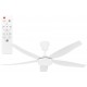 Helios Rigel 85w Ledli Uzaktan Kumandalı Dekoratif Tavan Vantilatörü Hs-9306 Beyaz