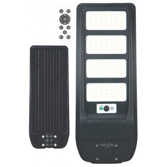 Helios 400w Solar Güneş Enerjili Bahçe Sokak Aydınlatma Lambası Ip65 Hs3866