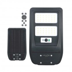 Helios Hs 3864 200 W Hareket Sensörlü Kumandalı Solar Sokak Lambası Beyaz Işık