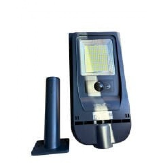 Helios Hs 3890 50 W Hareket Sensörlü Solar Sokak Lambası Beyaz Işık 4500lümen