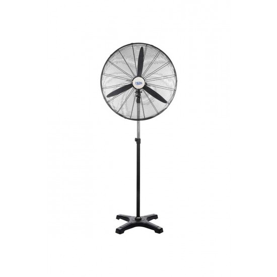 Hims HEF-A650 190W 26 inç Siyah Alüminyum 3 Kanatlı Sanayi Tipi Ayaklı Vantilatör