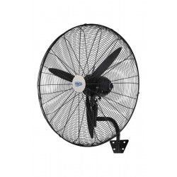 Hims HEF-D650 190W 26 inç Siyah Alüminyum 3 Kanatlı Sanayi Tipi Duvar Vantilatörü