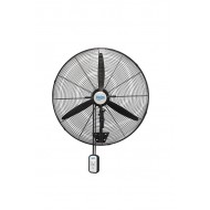 Hims HEF-DK650 190W 65 cm Siyah 3 Kanat Kumandalı Sanayi Tipi Duvar Vantilatörü
