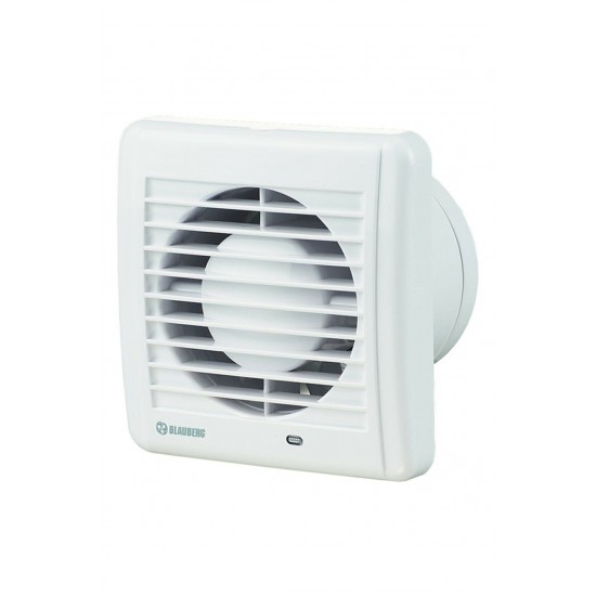 BLAUBERG Aero Still 100 Sessiz,Dekoratif Banyo Tuvalet Havalandırma Fanı 84m3