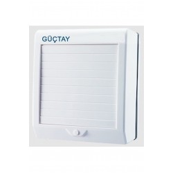 Güçtay Gwm15 Otomatik Panjurlu Dekoratif Banyo Tuvalet Fanı 300m3