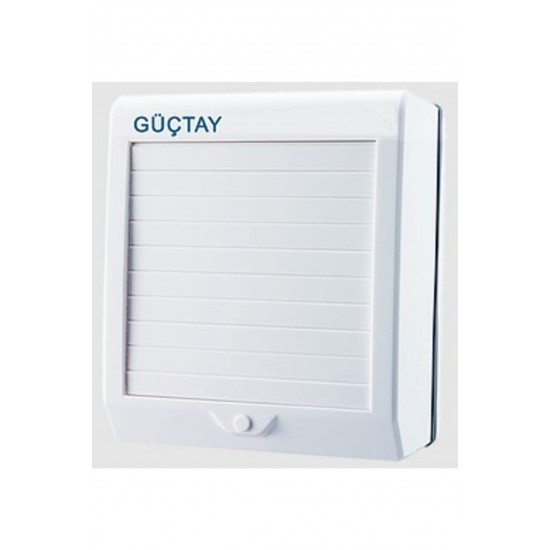 Güçtay Gwm15 Otomatik Panjurlu Dekoratif Banyo Tuvalet Fanı 300m3