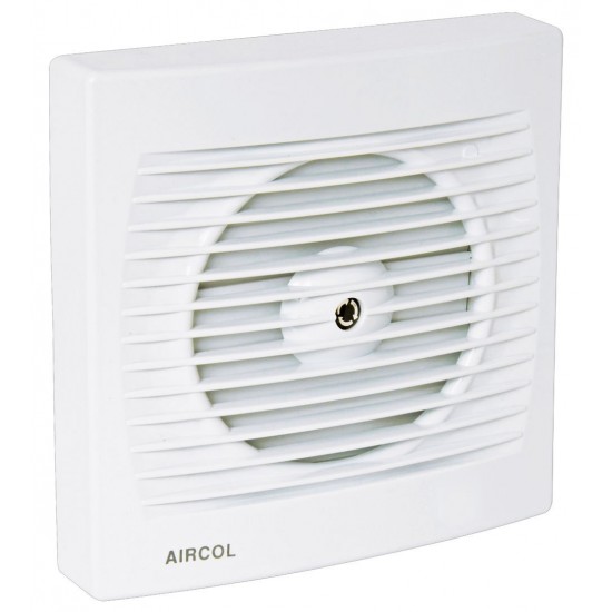 Aircol 120 MP Mekanik Panjurlu Dekoratif Tuvalet Banyo Havalandırma Fanı 160m3