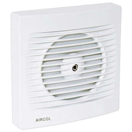 Aircol 150MP Mekanik Panjurlu Dekoratif Banyo Tuvalet Havalandırma Fanı 300m3