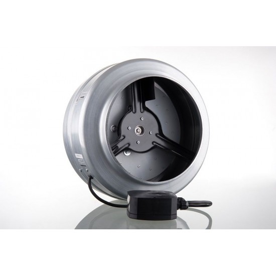 Dündar CK25-E1 Kanal Tipi Metal Radyal Yuvarlak Fan 1250 m³ 2200 RPM