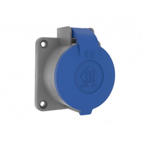 Bemis 1*16 Monofaze Makine Priz Büyük Kapak Bp1-1402-2410