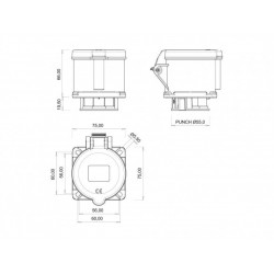 Bemis 5*32a Cee Norm Trifaze Makine Prizi (75*75) Bc1-3505-2413