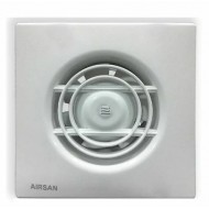 Airsan 100lük Sessiz Dekoratif, Plastik Banyo Fanı / Aspiratörü 100 M³/h