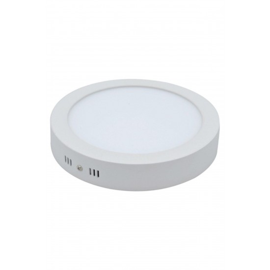 NLSLİGHT 18W SIVA ÜSTÜ YUVARLAK LED PANEL SARI IŞIK 3000K