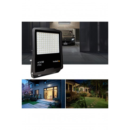 İnoled Elegant 400w Led Projektör 40000 Lümen 6500K Beyaz Işık