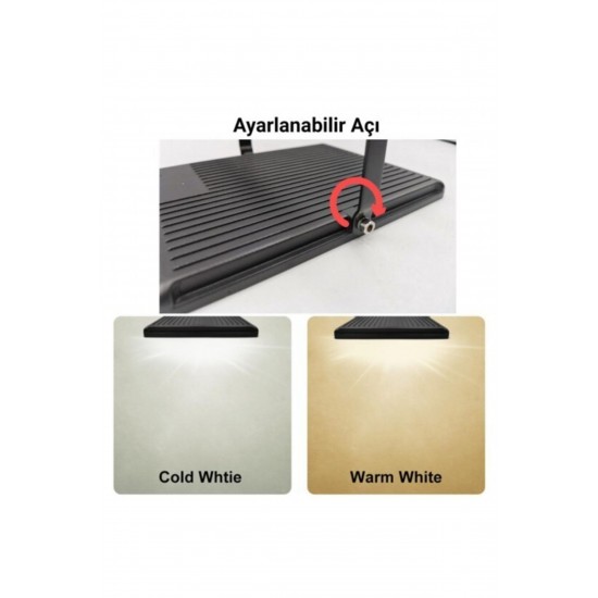 İnoled Elegant 400w Led Projektör 40000 Lümen 6500K Beyaz Işık