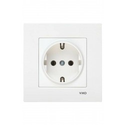Viko Karre Topraklı Priz Çerçeveli