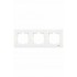 Viko Karre Üçlü Çerçeve Beyaz