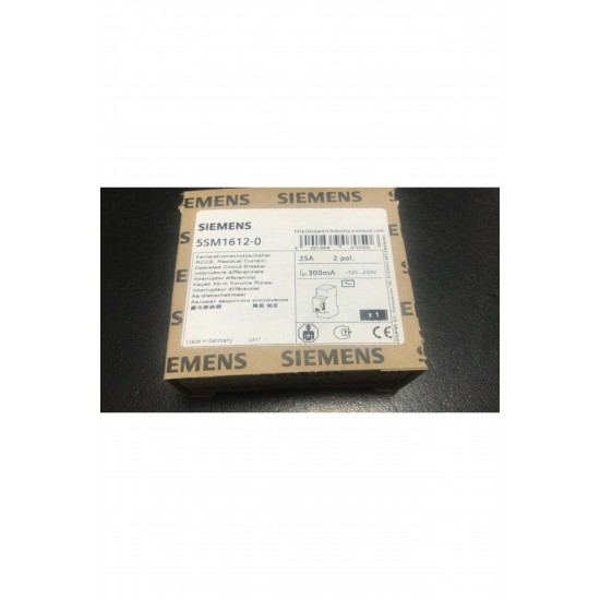 Siemens 2*25a 300mA Kaçak Akım Koruma Rölesi