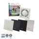 BOSCH F1700 WS DP125 Inoks Sessiz Banyo Aspiratörü-Fanı 145m3h