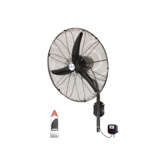 Dündar SV 65 Duvar Tipi Uzaktan Kumandalı Sanayi tipi Vantilatör