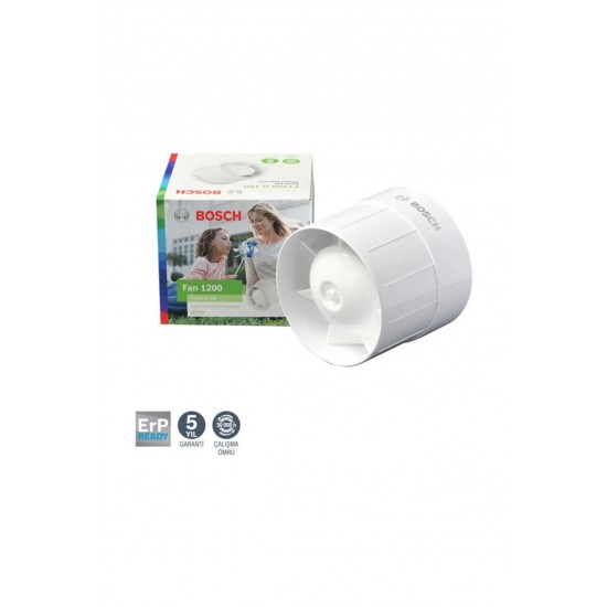 BOSCH F1200 D 150 Plastik Kanal Fanı - Aspiratörü 250 m3h