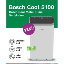 Bosch Cool5100 Portatif Mobil Klima 12000 btu/h