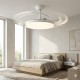 Philips Tynl Lambalı Tavan Vantilatörü 35W Led+32w MotorAçılır Kapanır Pervaneli DC Motor