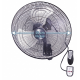 Helios 135W 50 cm Siyah 3 Kanat Kumandalı Sanayi Tipi Duvar Vantilatörü Hs9408