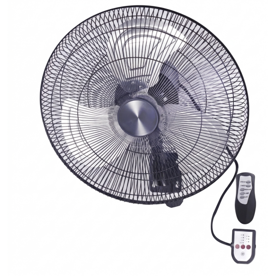 Helios 135W 50 cm Siyah 3 Kanat Kumandalı Sanayi Tipi Duvar Vantilatörü Hs9408