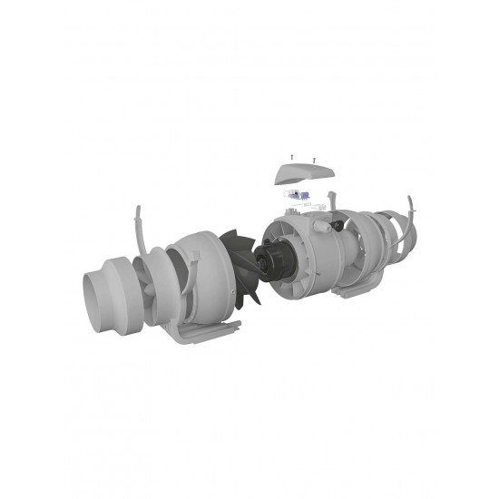 Venteurope Monsoon 100 2SP Karma Akışlı Kanal Tipi Fan 180m3/250m3