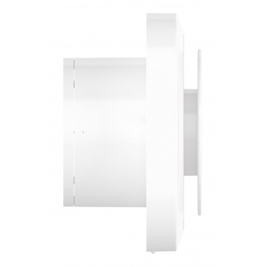 Venteurope Round 100 Bd 10 cm Banyo Tuvalet Aspiratör Fanı - Kapaklı Damperli Havalandırma 