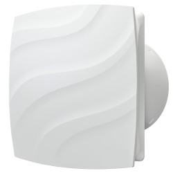 Venteurope Stream 100'lük Banyo Tuvalet Aspiratör Havalandırma Fanı Klapeli 95m3 25dBa 14watt